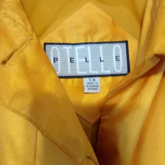 SIZE 7/8 OTELLO PELLE TRENCH RAINCOAT - Picture 8 of 16